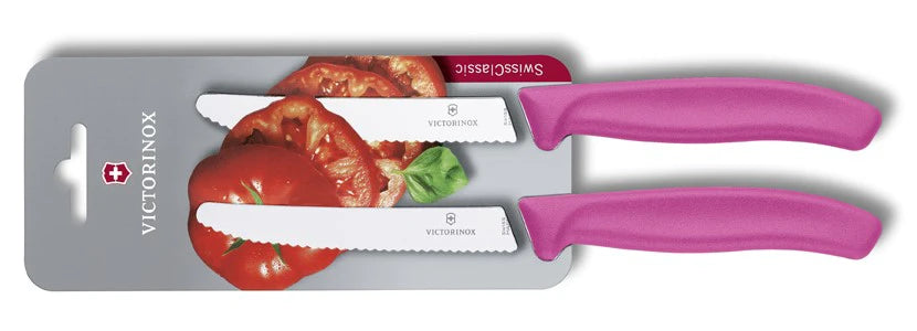 Victorinox Swiss Classic set di coltelli da pomodoro, rosa