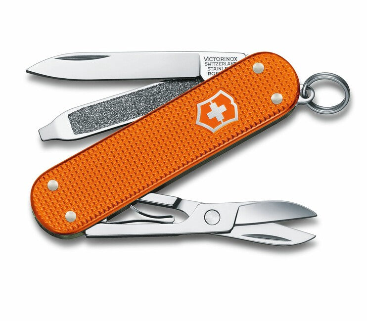 Victorinox Classic Alox LE 2021 coltello multifunzione 58 mm, arancione, 5 funzioni