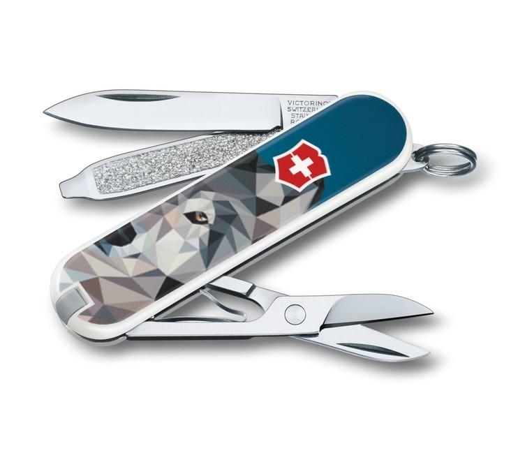 Victorinox Classic LE 2017 coltello tascabile Il lupo sta tornando a casa