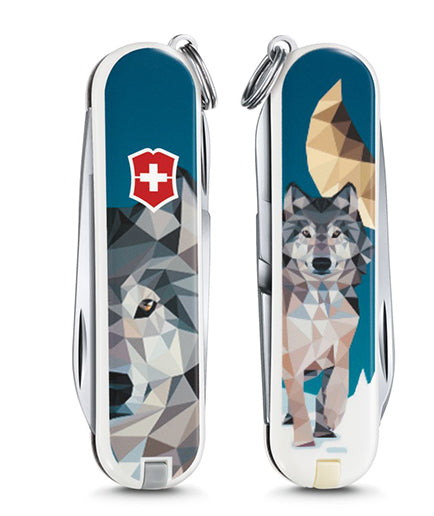 Victorinox Classic LE 2017 coltello tascabile Il lupo sta tornando a casa