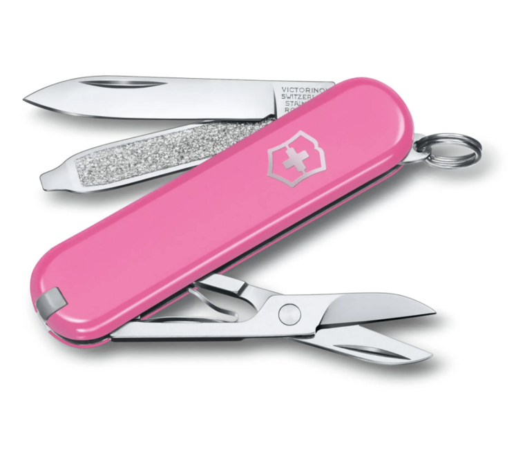 Victorinox Classic SD Colors, rosa, 7 funzioni, blister