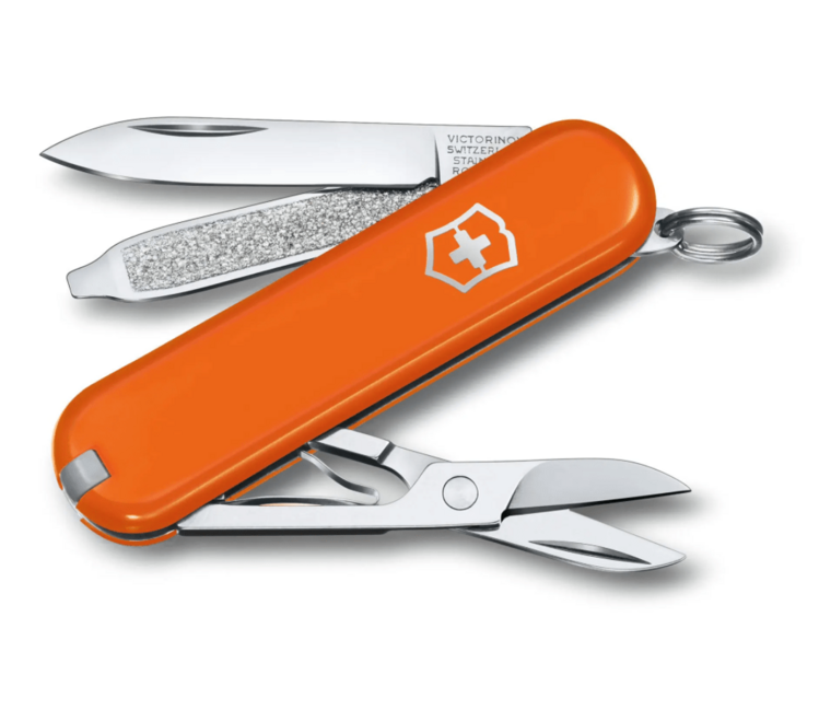 Victorinox Classic SD Colors Mango Tango coltello multifunzione, arancione, 7 funzioni