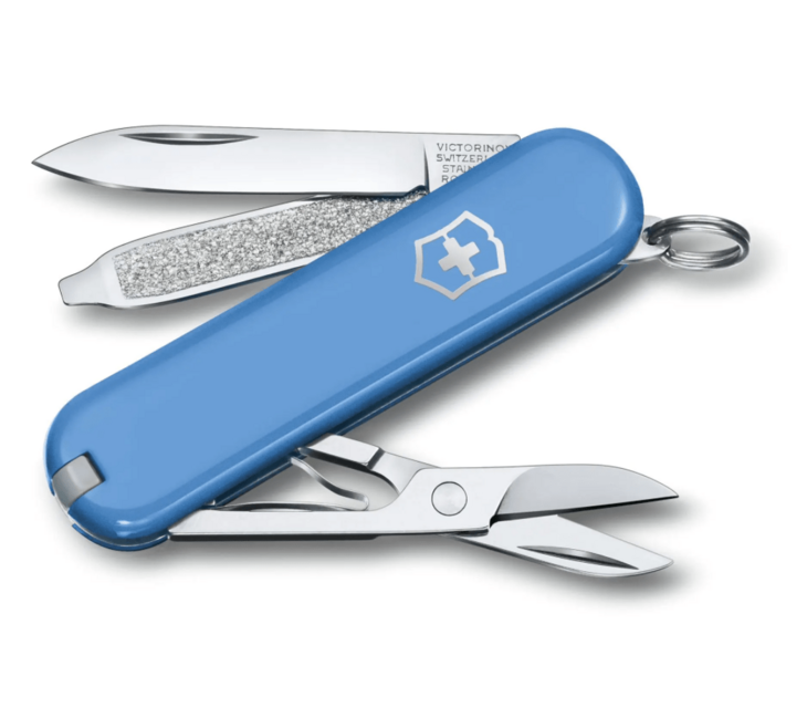 Victorinox Classic SD coltello multifunzione 7 funzioni, azzurro, blister