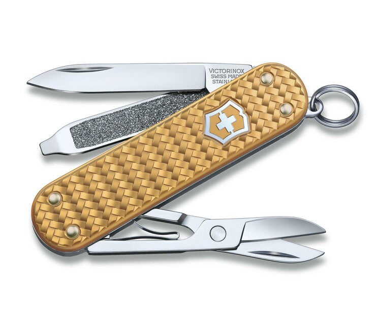 Victorinox Classic SD coltello multifunzione 58 mm, ottone dorato