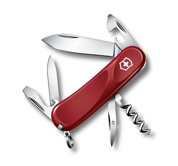 Victorinox Evolution 10 coltello multifunzione 85 mm, rosso, 13 funzioni
