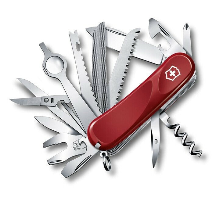 Victorinox Evolution 28 coltello multifunzione 85 mm, rosso, 23 funzioni