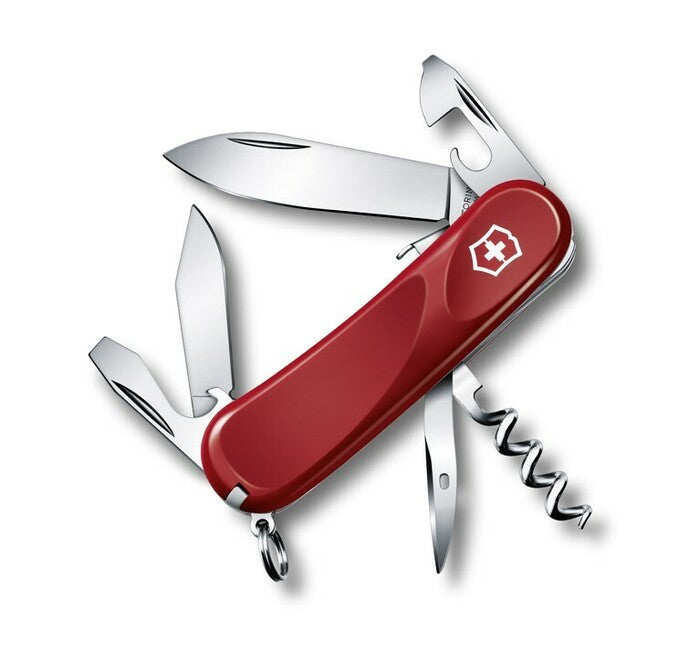 Victorinox Evolution S101 coltello multifunzione 85 mm, rosso, 12 funzioni