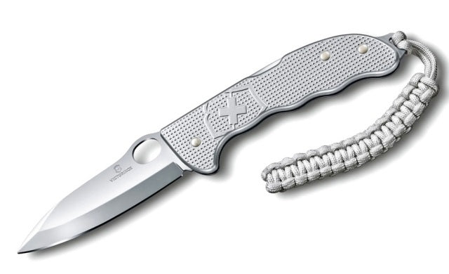 Victorinox Hunter Pro M coltello da caccia 9,3 cm, argento, alluminio, paracord