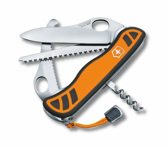Victorinox Hunter XT coltello multifunzione 111 mm, nero-arancio, 6 funzioni, blister