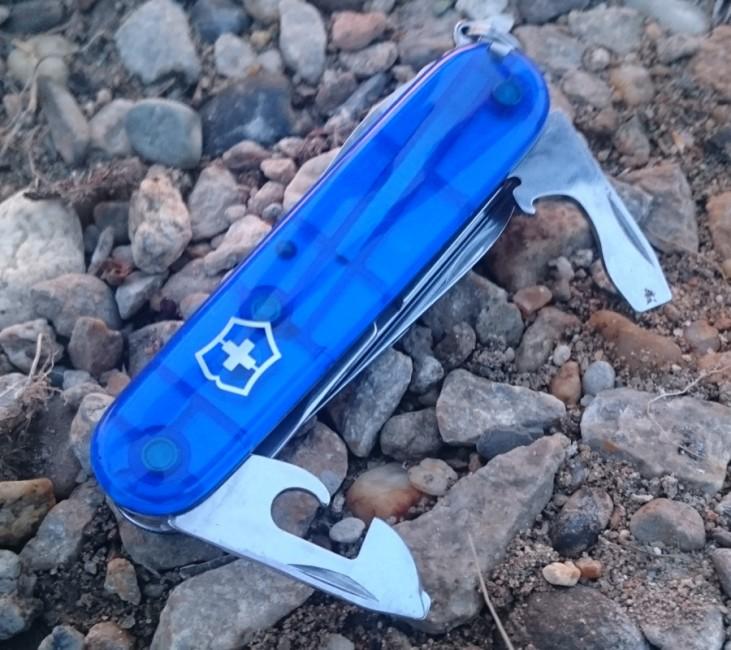 Victorinox Huntsman coltello tascabile 91mm, blu