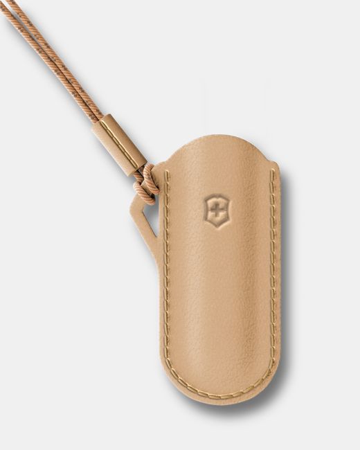 Victorinox Fodero per coltello da tasca in pelle, marrone