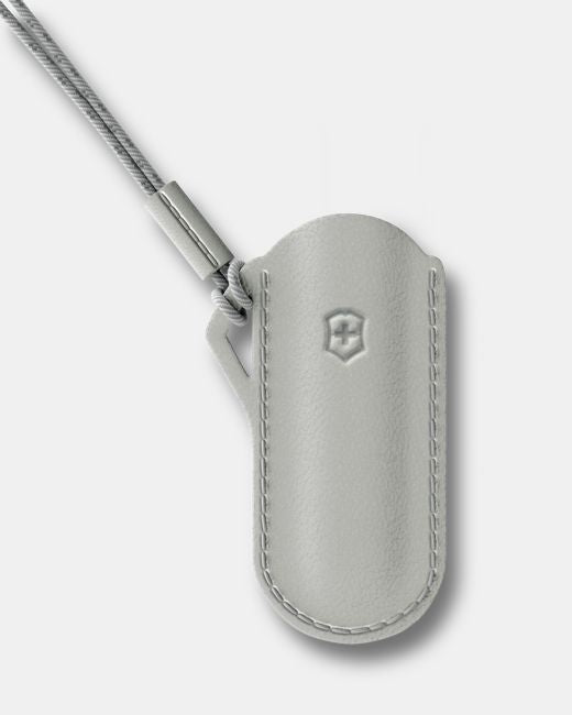 Victorinox fodero per coltelli da tasca in pelle, grigio