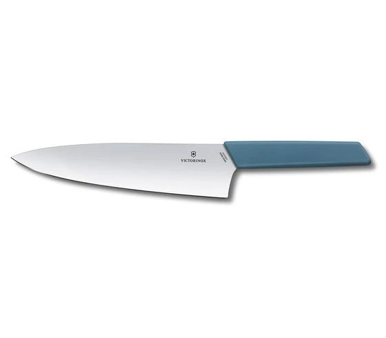 Victorinox Swiss Modern coltello da chef, blu fiordaliso