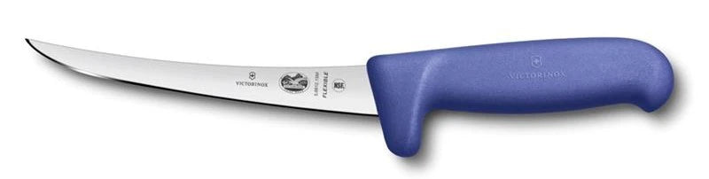 Victorinox Coltello da cucina per disossare, impugnatura di sicurezza fibrox, blu