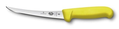 Victorinox Coltello da cucina per disossare, impugnatura di sicurezza Fibrox, giallo