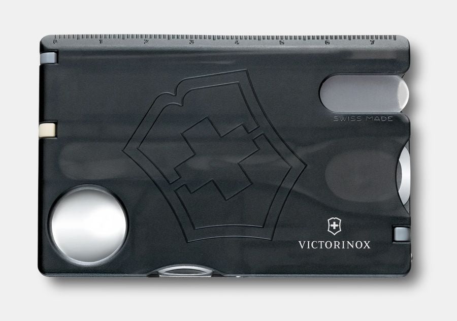 Victorinox Swiss Card Manicure nailcare, nero