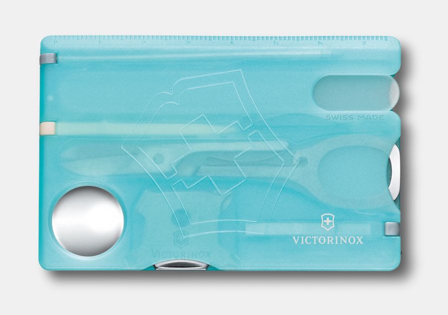 Victorinox Swiss Card set manicure, blu
