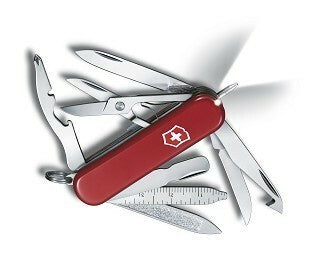 Victorinox Midnite MiniChamp coltello multifunzione 58 mm, rosso, 16 funzioni