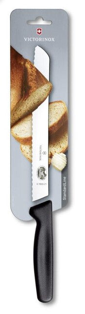 Victorinox Coltello da pane e da pasticceria, nero