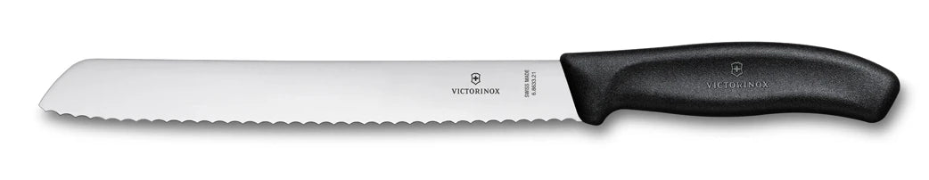 Victorinox Swiss Classic coltello da pane e pasticceria, nero