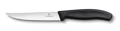 Victorinox Swiss Classic coltello per bistecca e pizza, nero