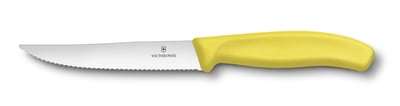 Victorinox Swiss Classic coltello da bistecca e da pizza, giallo