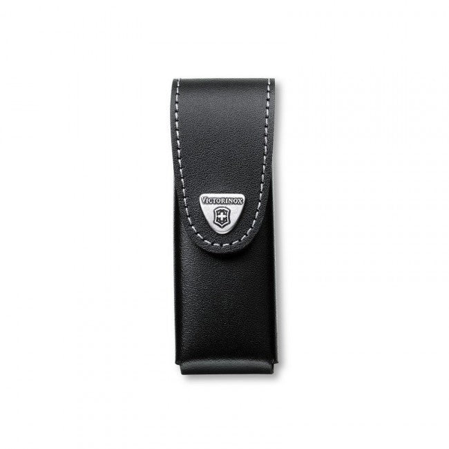 Victorinox custodia in pelle - lunga fino a 111mm, nera