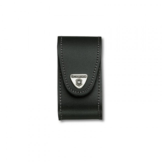 Victorinox custodia in pelle - larga fino a 91mm, nera