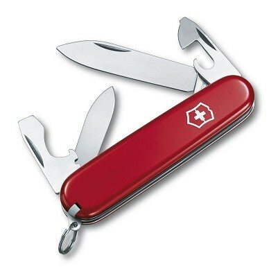 Victorinox Recruit coltello multifunzione 84 mm, rosso, 10 funzioni