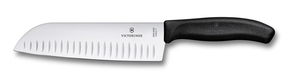 Victorinox Santoku coltello Swiss Classic, nero