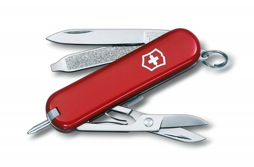 Victorinox Signature coltello multifunzione 58 mm, rosso, 7 funzioni