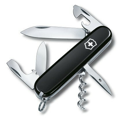 Victorinox Spartan coltello multifunzione 91 mm, nero, 12 funzioni, blister