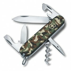 Victorinox Spartan coltello multifunzione 91 mm, colore mimetico, 12 funzioni, blister