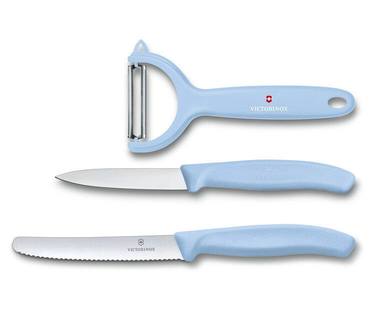 Victorinox Colori di tendenza set di coltelli e raschietti, 3 pezzi