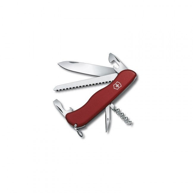 Victorinox Rucksack coltello tascabile 111mm con blocco, rosso