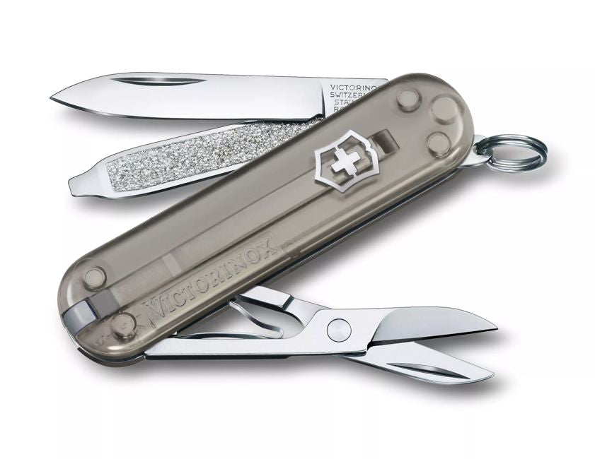 Victorinox Classic SD coltello tascabile Trasparente, grigio