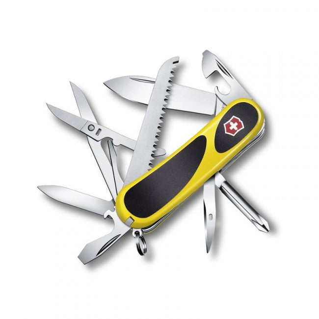 Victorinox EvoGrip 18 coltello tascabile, giallo-nero