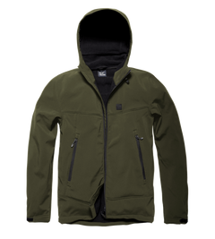 Vintage Industries Alford softshell jacket, oliva scura