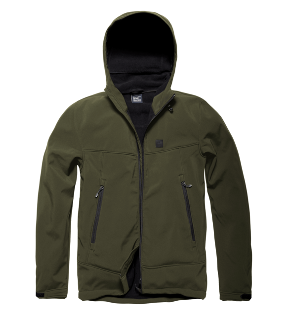 Vintage Industries Alford softshell jacket, oliva scura