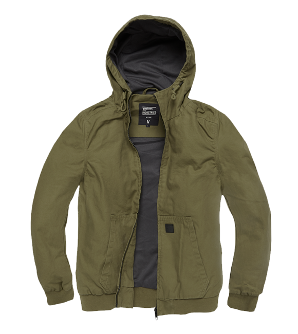 Vintage Industries Arrow giacca di transizione, oliva di bosco