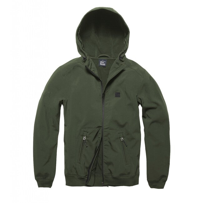 Vintage Industries Ashore softshell, oliva