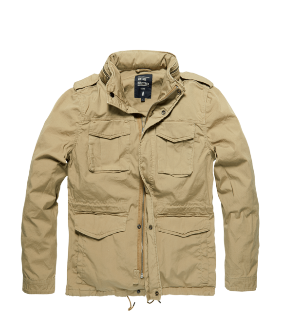 Vintage Industries Beyden giacca, sabbia