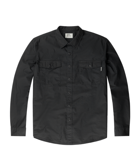Vintage Industries Boston camicia, nera