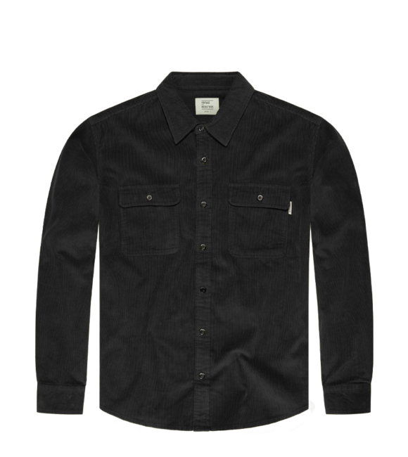 Vintage Industries Brix camicia, nera