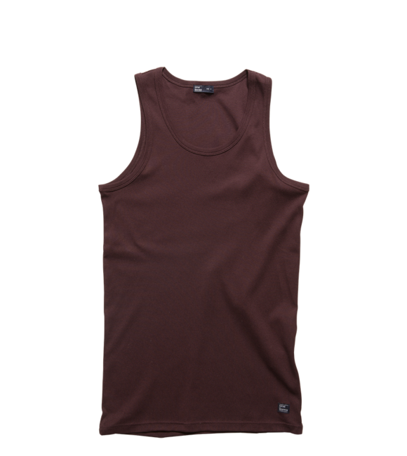 Vintage Industries Bryden canotta singola, bordeaux