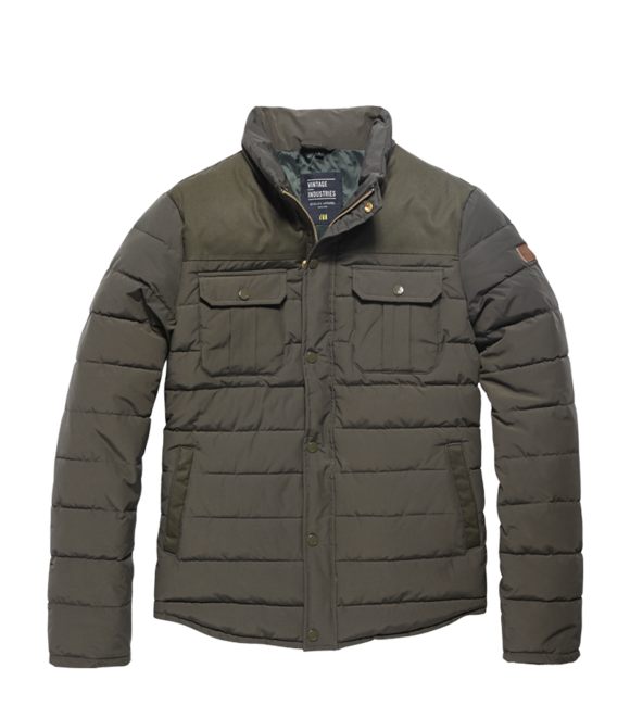 Vintage Industries Beeston giacca, drab
