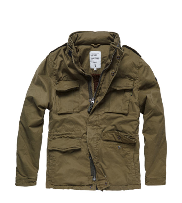 Vintage Industries Madison giacca, olive sage