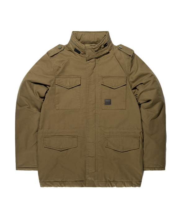 Vintage Industries Orton M65 giacca, olive drab