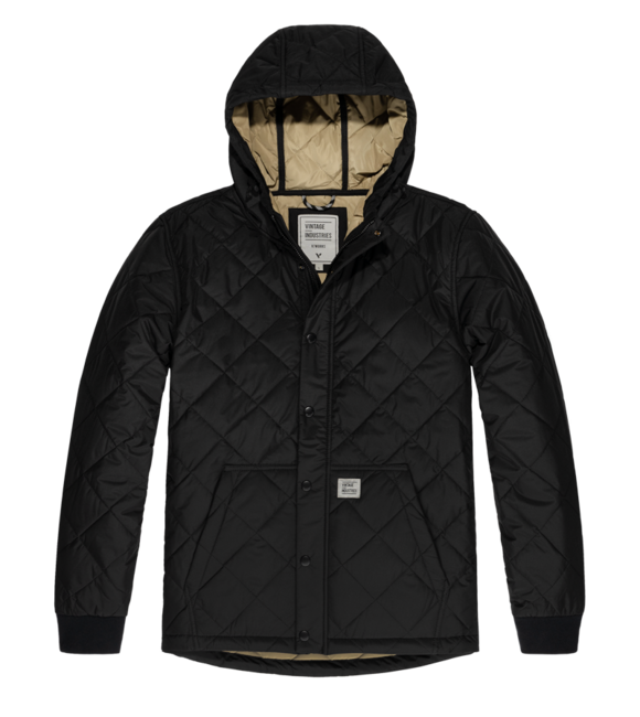 Vintage Industries Byron giacca, nera