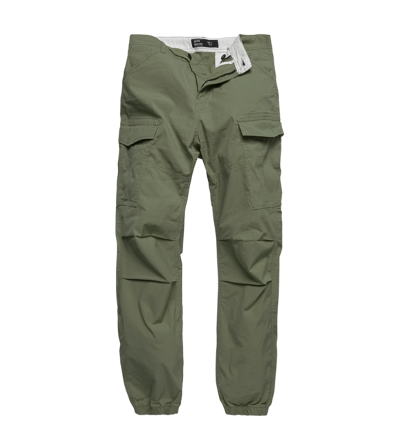 Vintage Industries Conner pantaloni cargo jogger, oliva chiaro